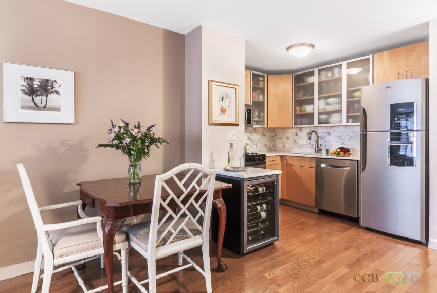 340 East 93rd Street #23E - Open Kitchen & Dining Area